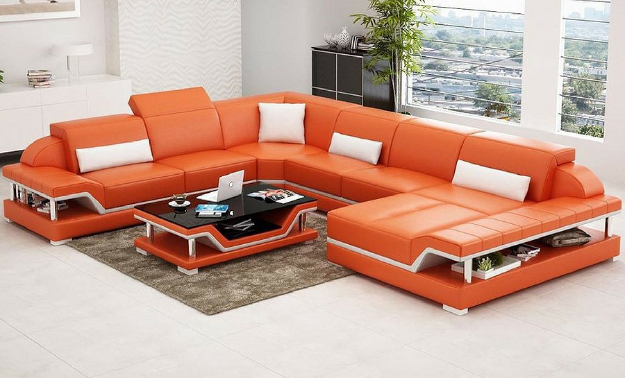 Nexus - U1 - Leather Sofa Lounge Set